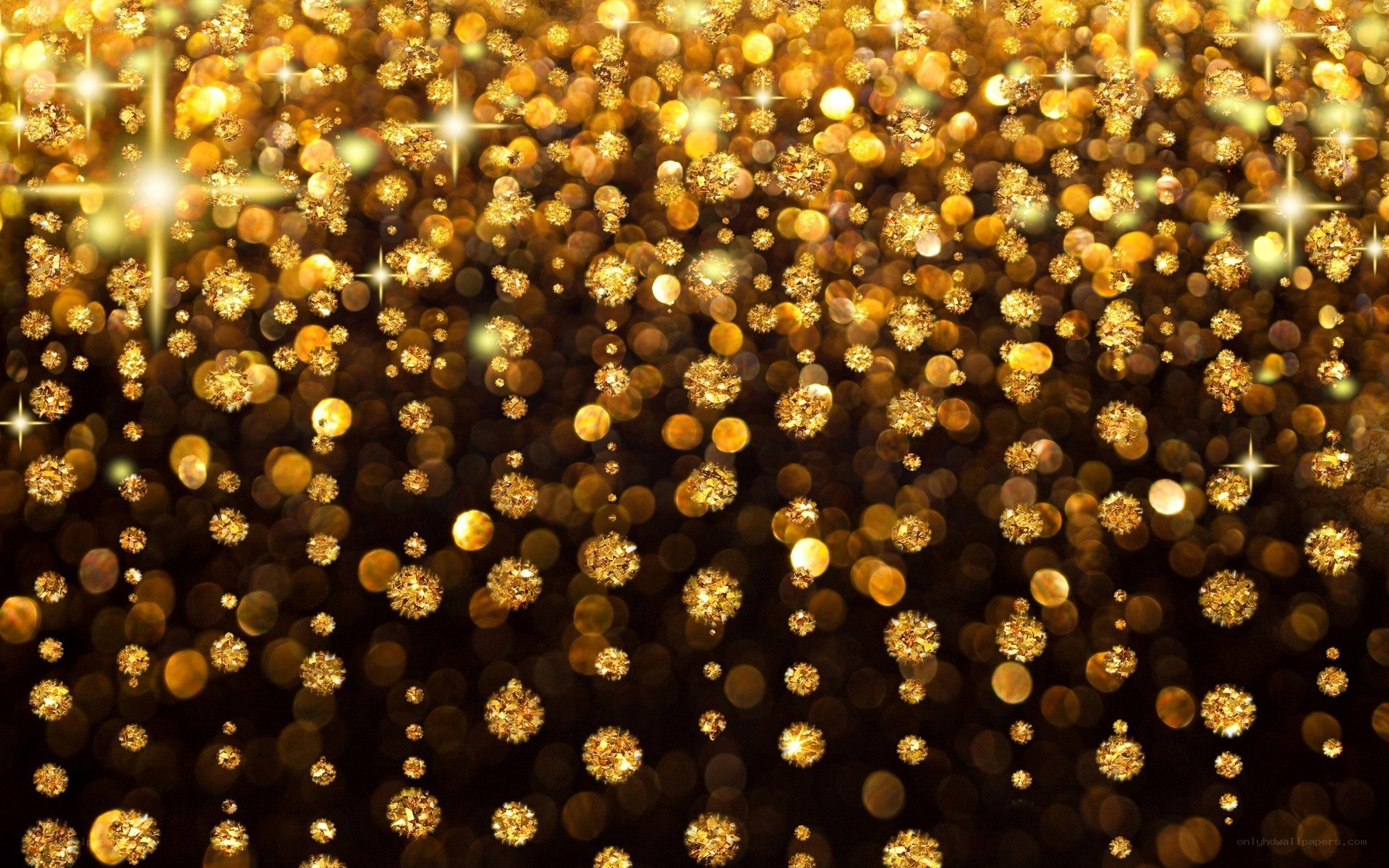 golden glitter background