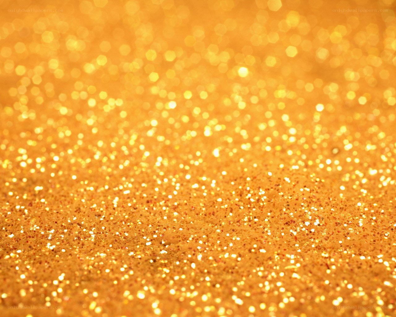 golden glitter texture