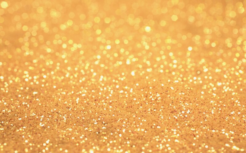 Golden Glitter Texture — Gold, Sparkling
