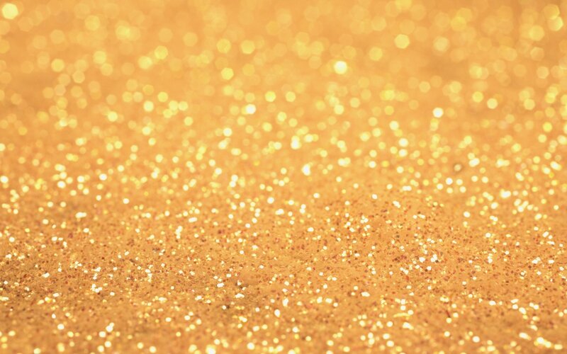 Golden Glitter Texture — Photograph