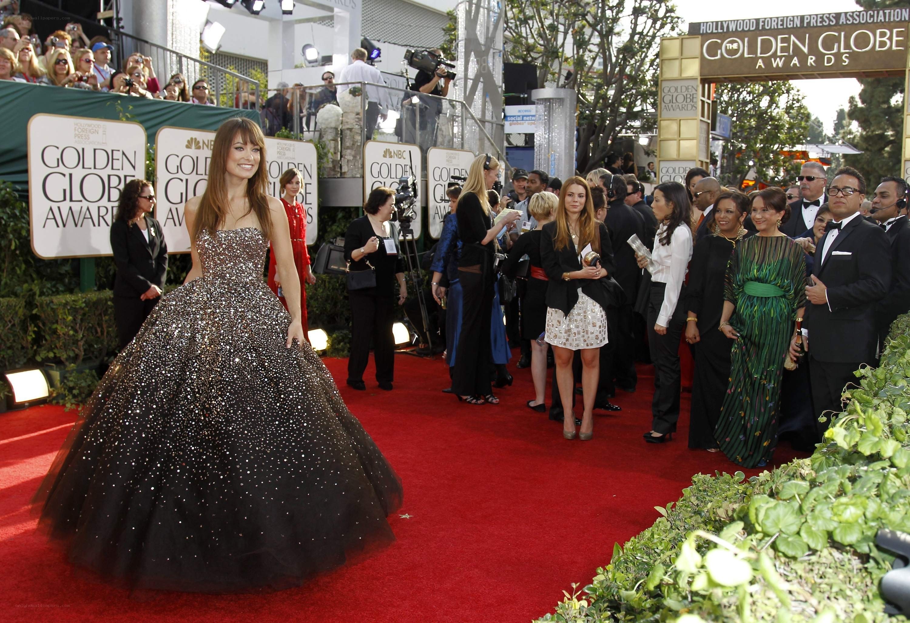 Golden Globes red carpet event