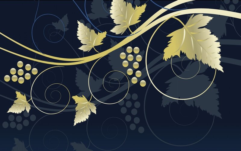Golden Grape Vines