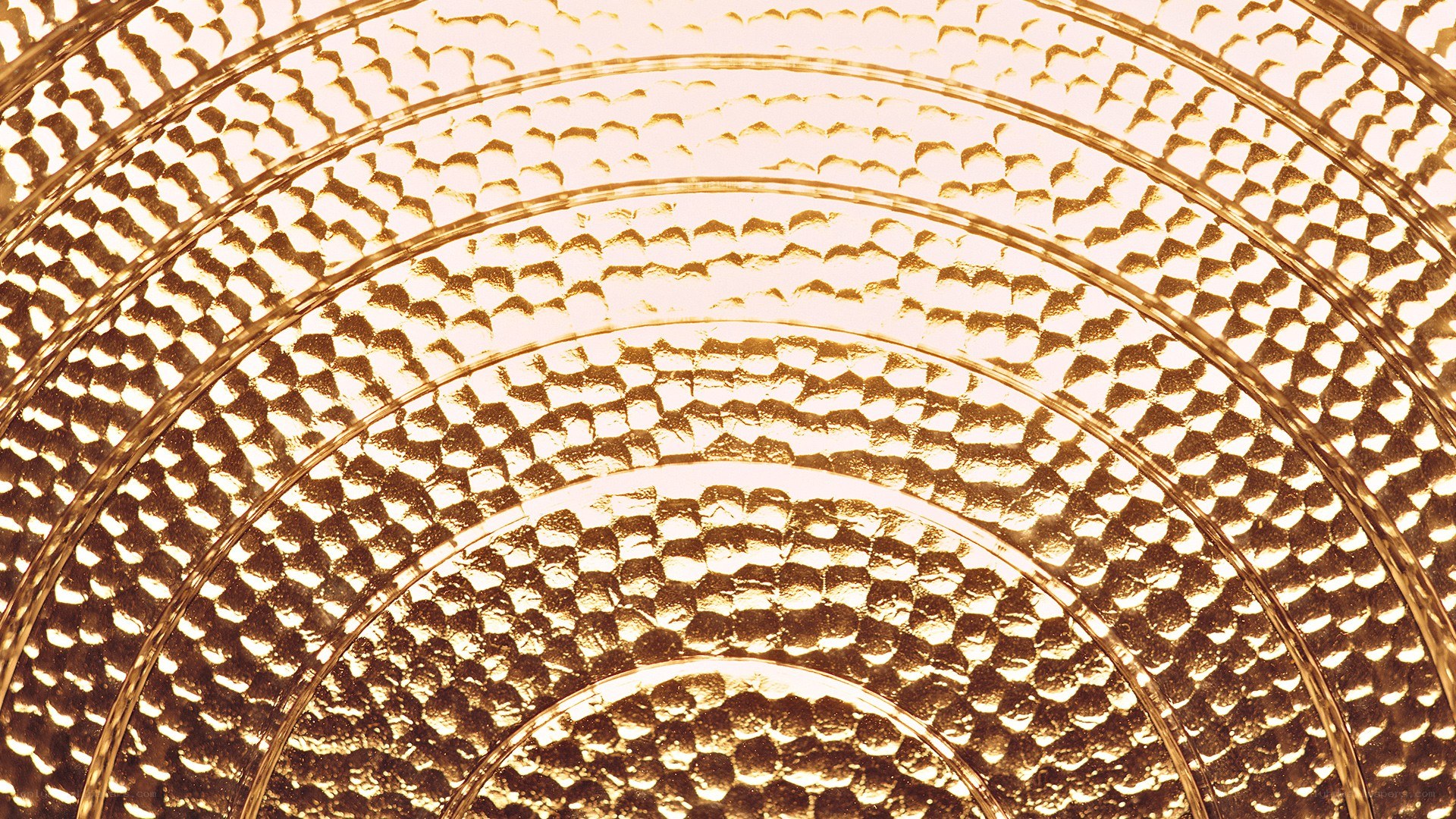 golden hammered glass texture