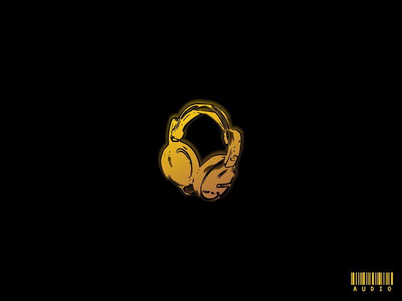 golden headphones logo