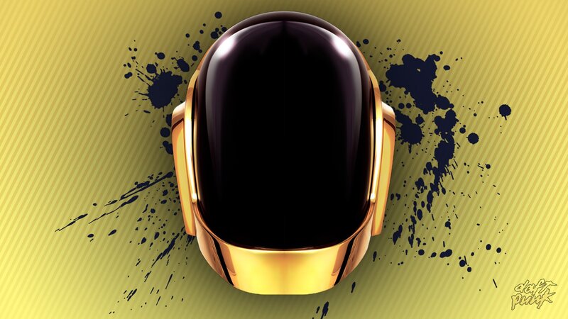 Golden Helmet with Black Visor