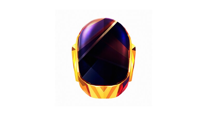 Golden Helmet with Dark Visor
