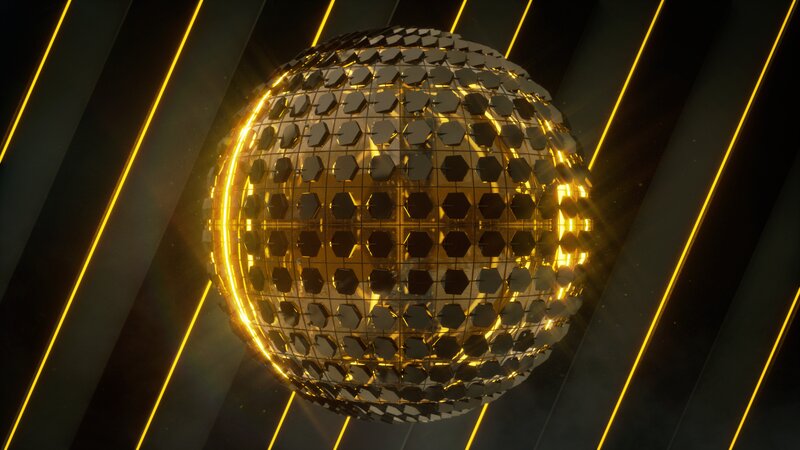 Golden Hexagonal Sphere