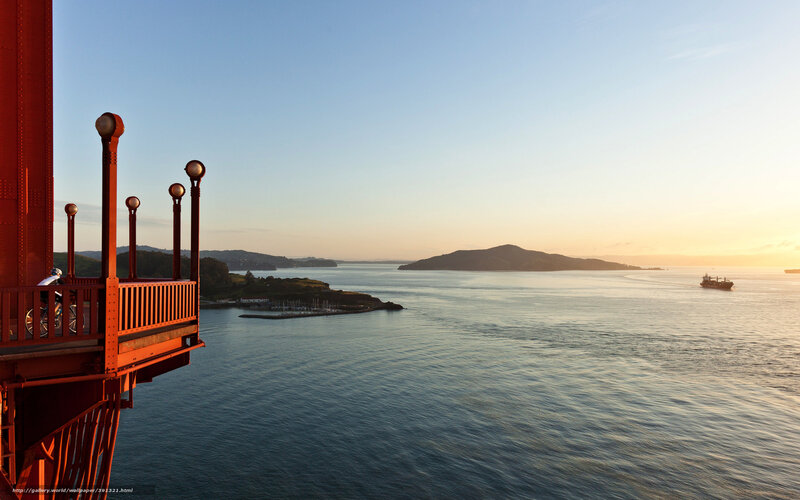 Golden hour at the Golden Gate