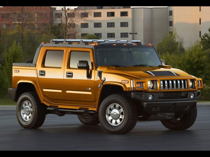 golden hummer h2 pickup