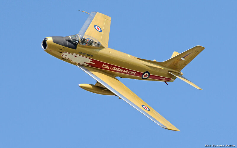 Golden Jet Aircraft