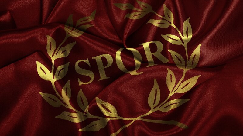 Golden Laurel Wreath — Red