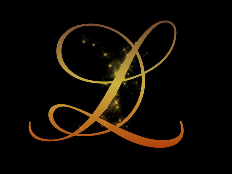 Golden Letter L