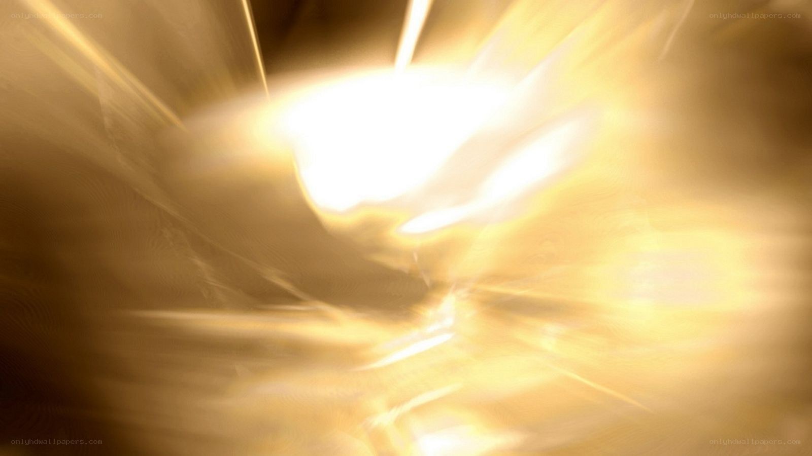 golden light burst