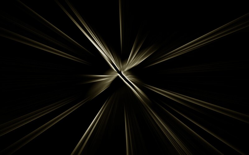 golden light rays burst