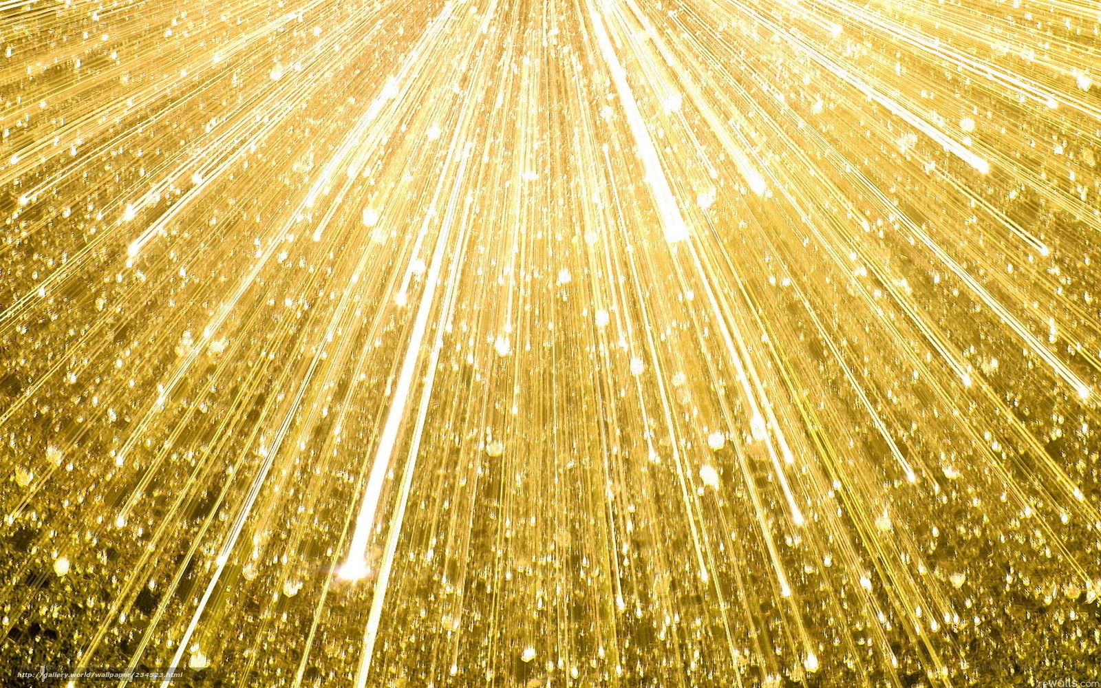 golden light rays