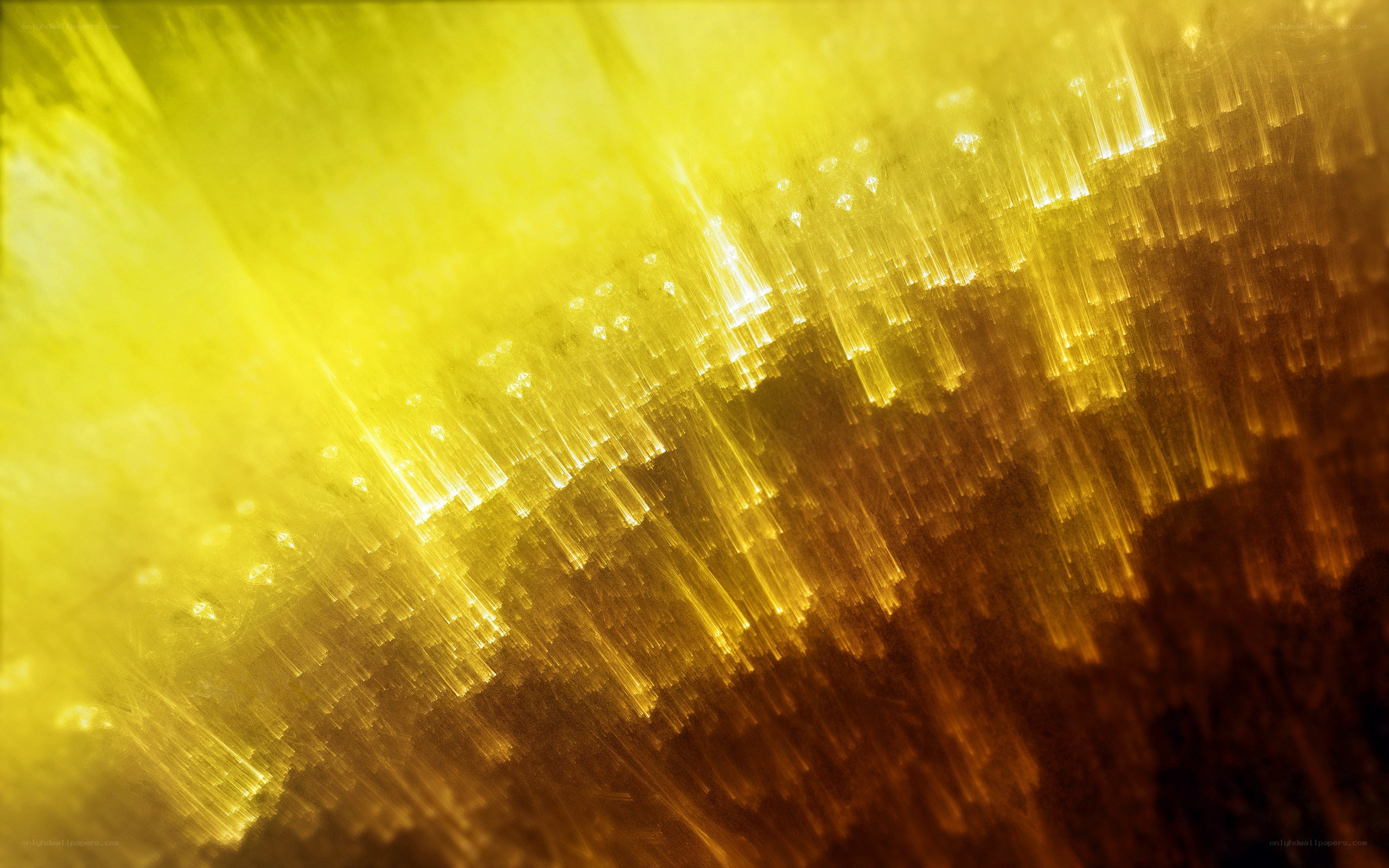 golden light streaks