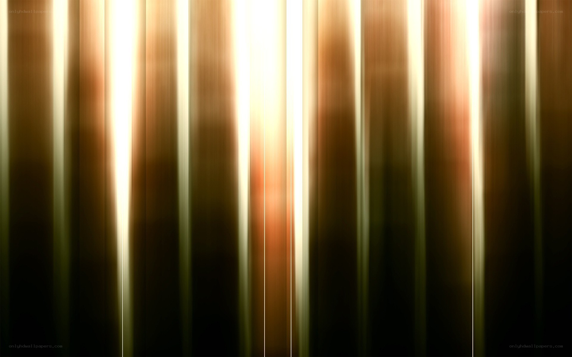 golden light streaks abstract