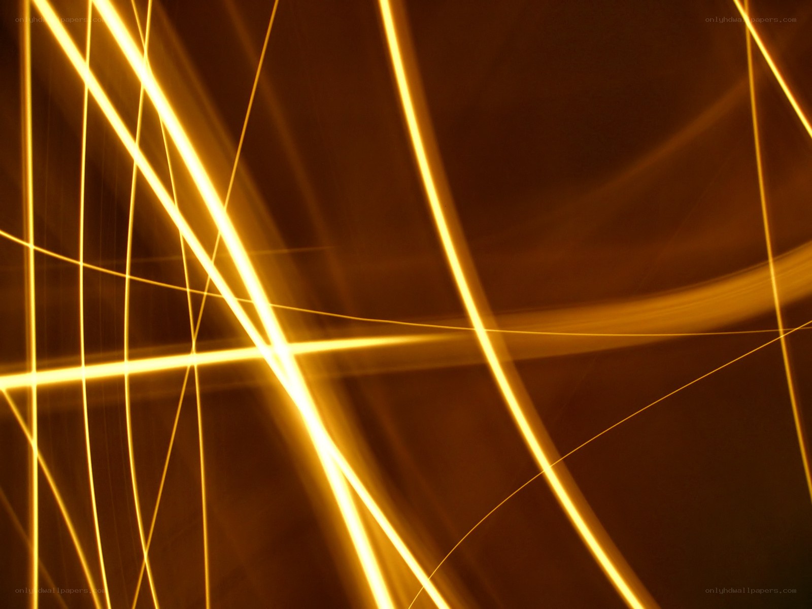 golden light streaks abstract
