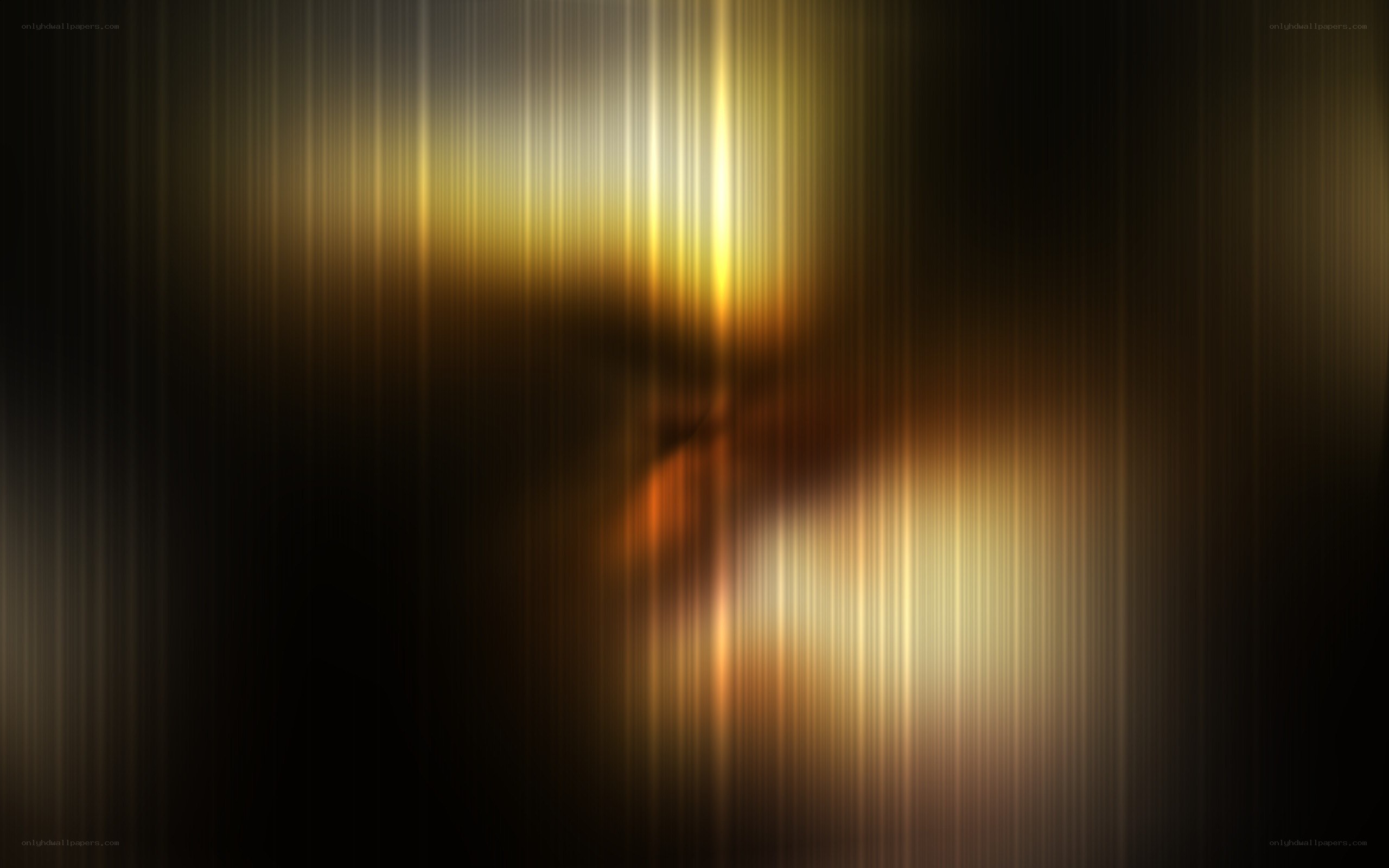 golden light streaks abstract