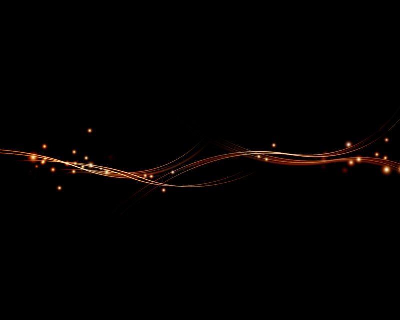 Golden Light Streaks — Black, Dynamic