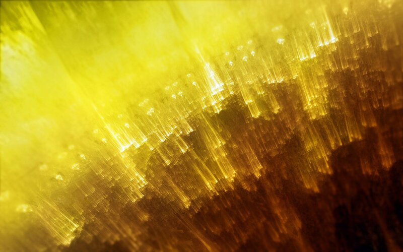 Golden Light Streaks — Yellow, Dramatic