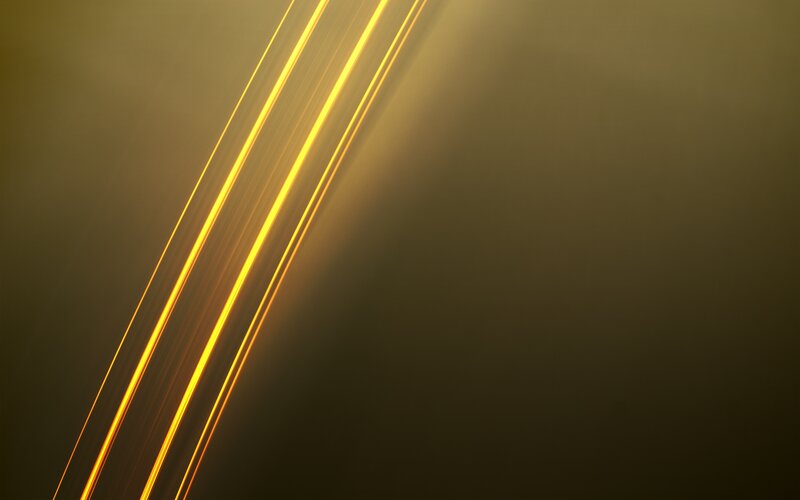 Golden Light Streaks — Yellow