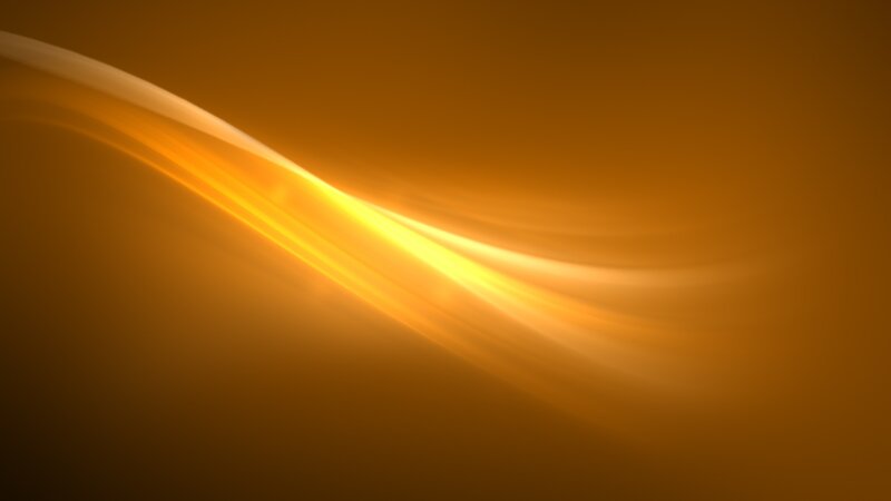 golden light wave abstract
