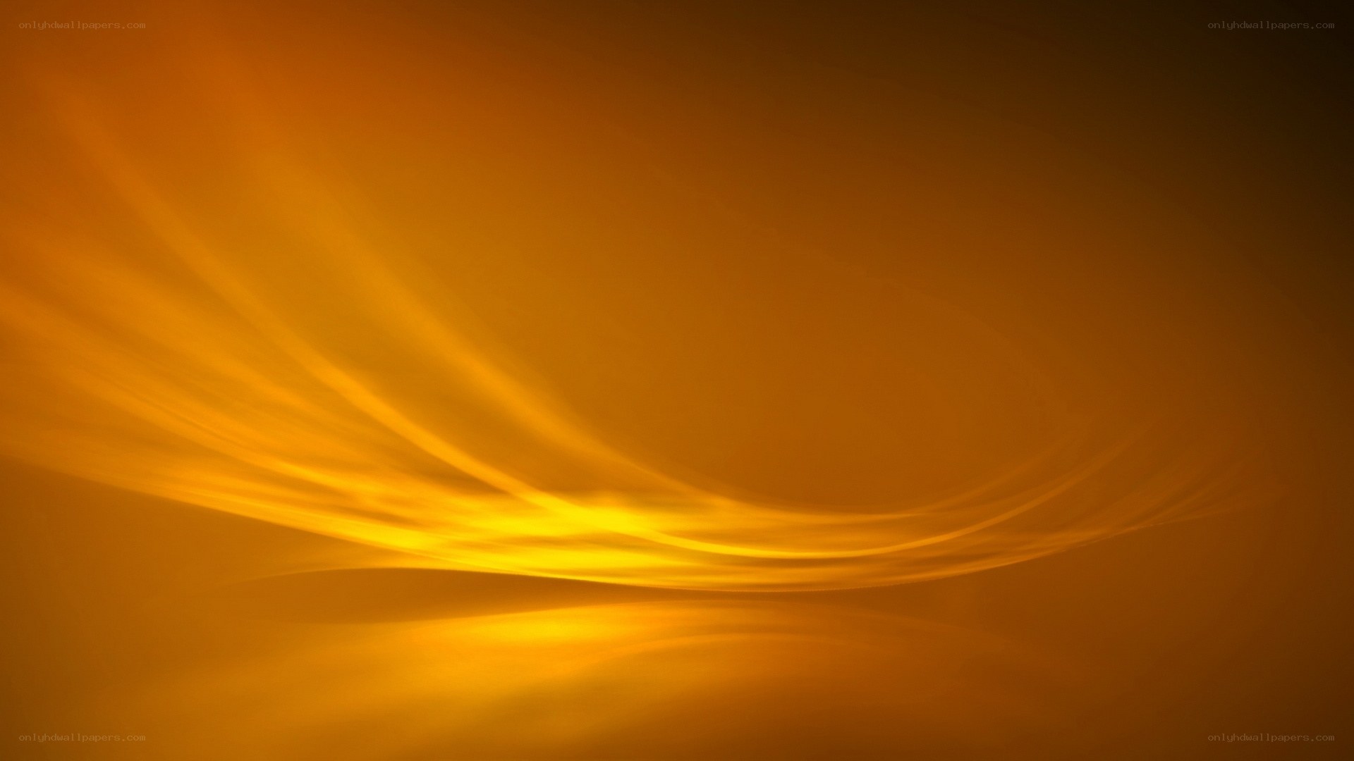 golden light waves