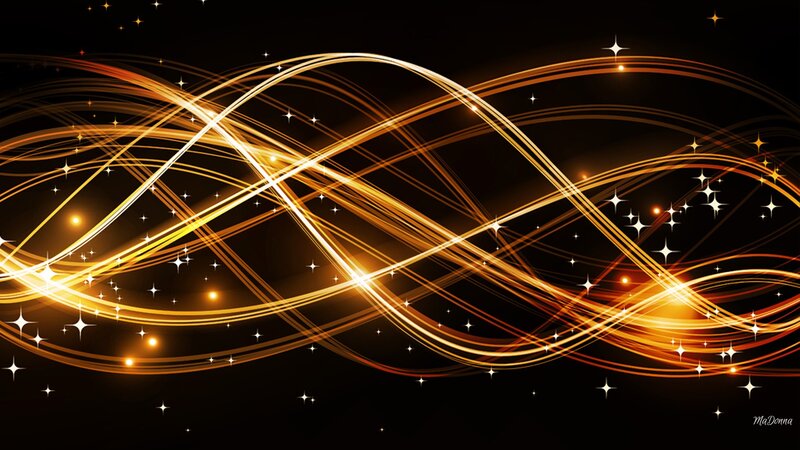 Golden Light Waves — Gold
