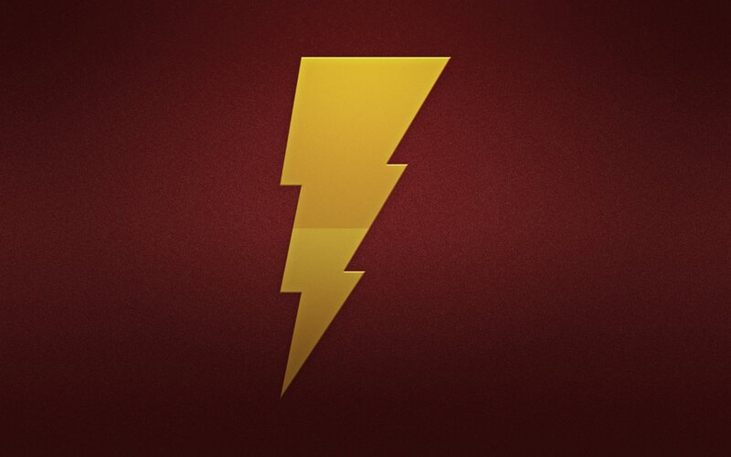 Golden Lightning Bolt