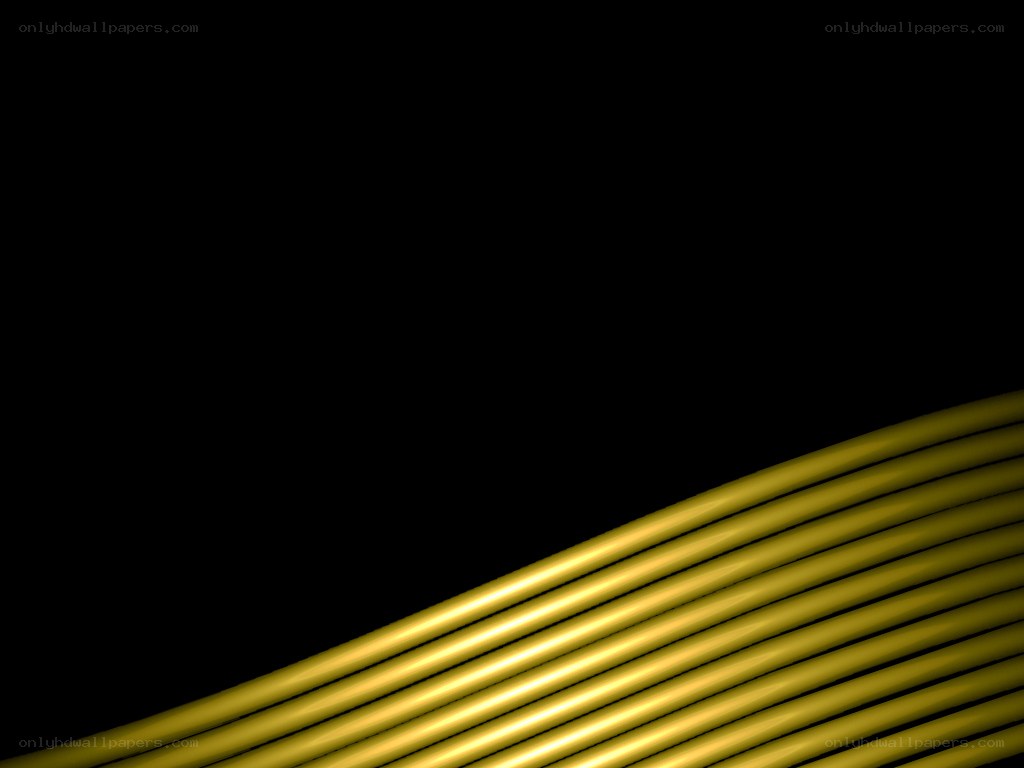 golden lines on black background