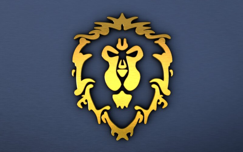Golden Lion Emblem — Gold, Formal