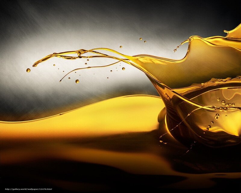 golden liquid splash
