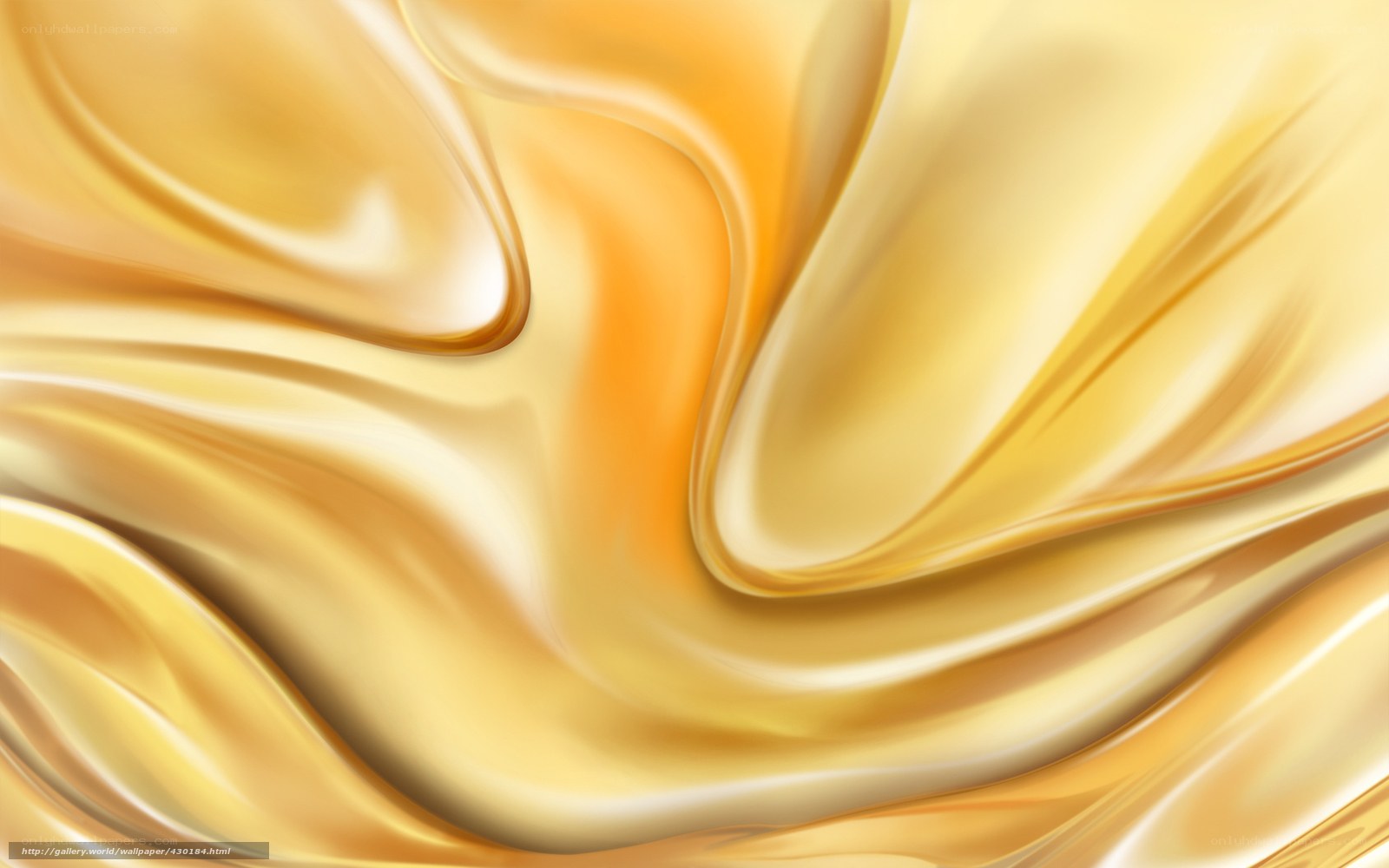golden liquid swirl