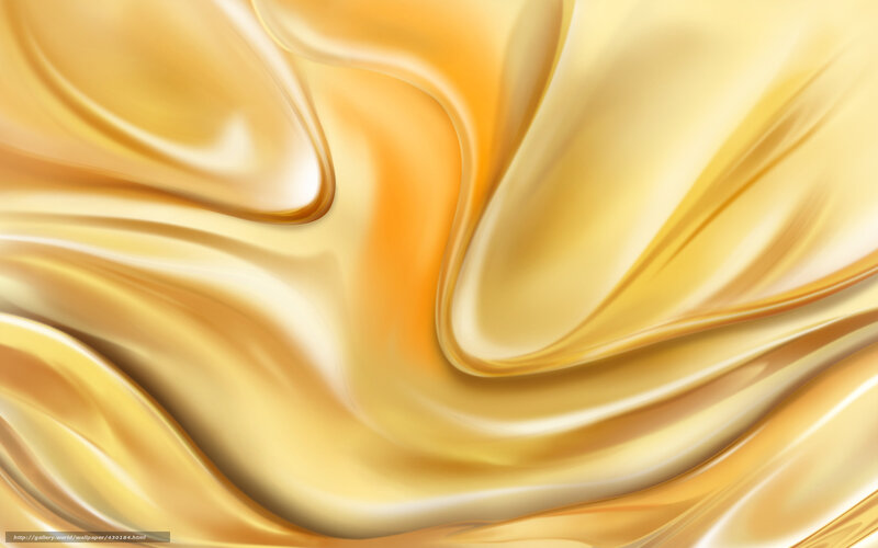 Golden Liquid Swirl — Gold