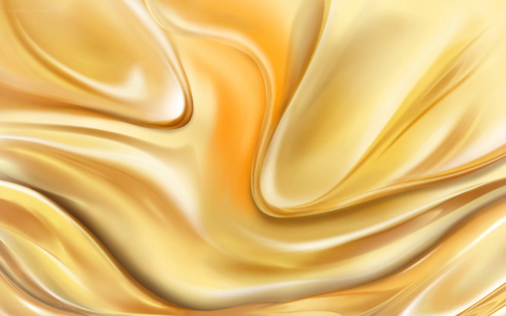 golden liquid swirl