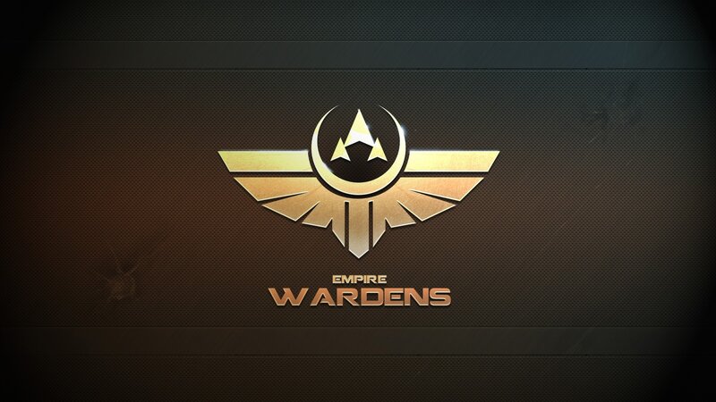 Golden Logo on Dark Background — Gold