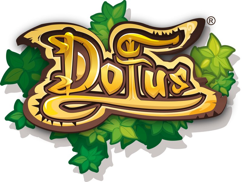 Golden Logo with Leaves