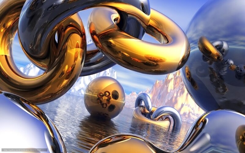 Golden Metallic Rings