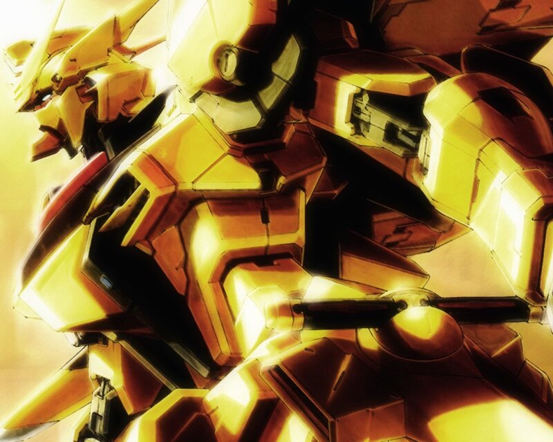 Golden Mobile Suit