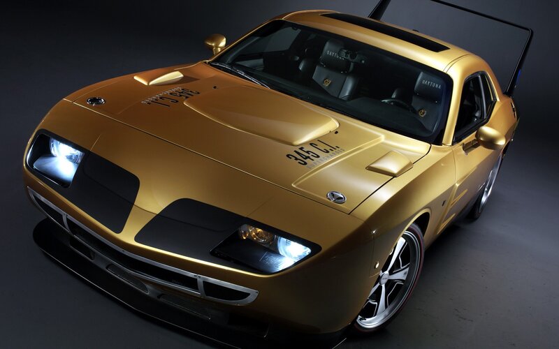 Golden Muscle Car — Gold