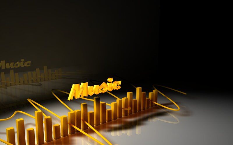 Golden Music Bars