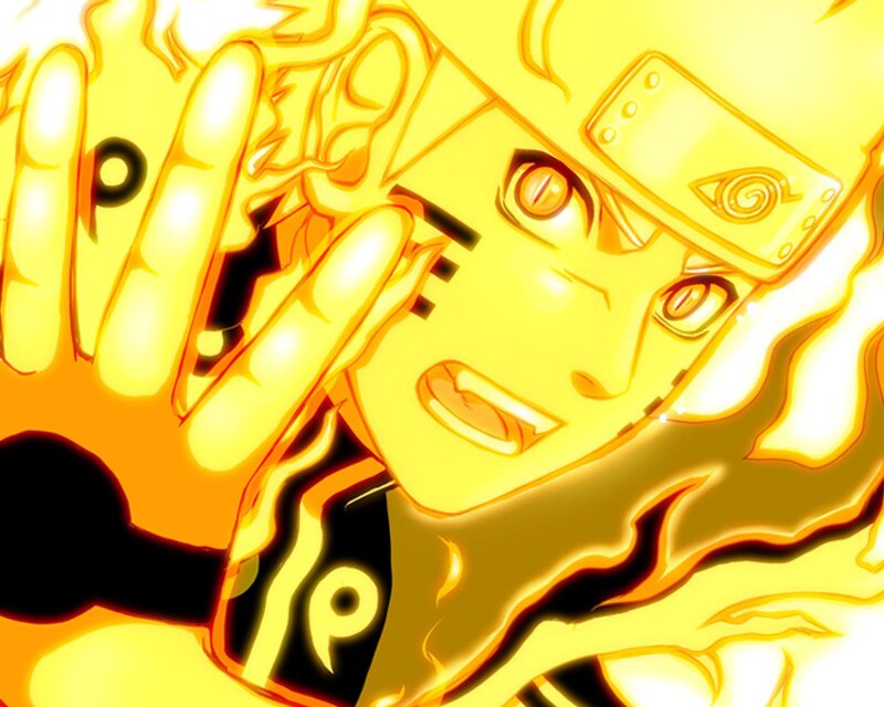 Golden Naruto Character