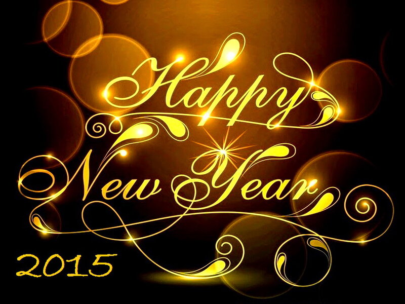 Golden New Year Text — Gold, Celebratory