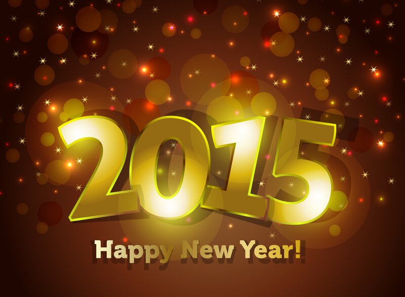 Golden Numbers 2015 — Gold, Celebratory, Night