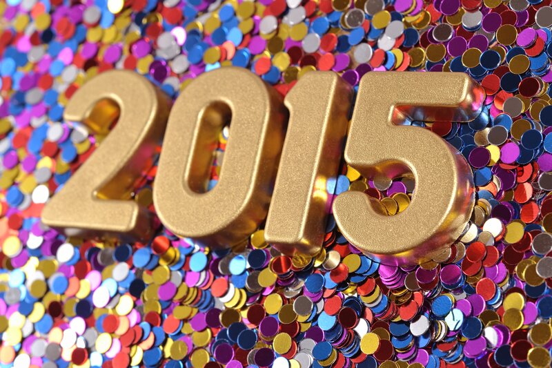 Golden Numbers on Confetti