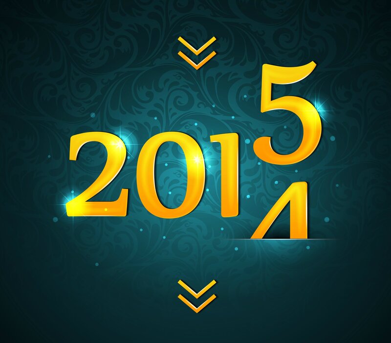 Golden Numbers on Patterned Background