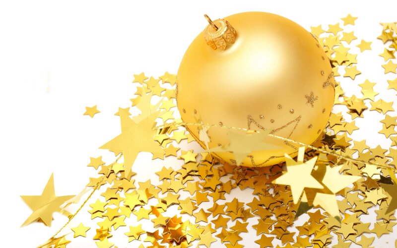 golden ornament with stars