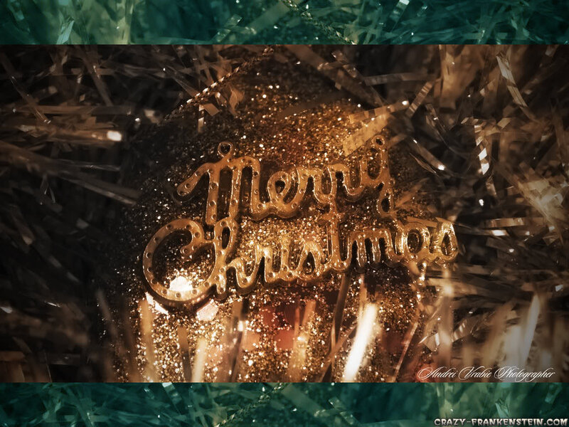 Golden Ornament with Text