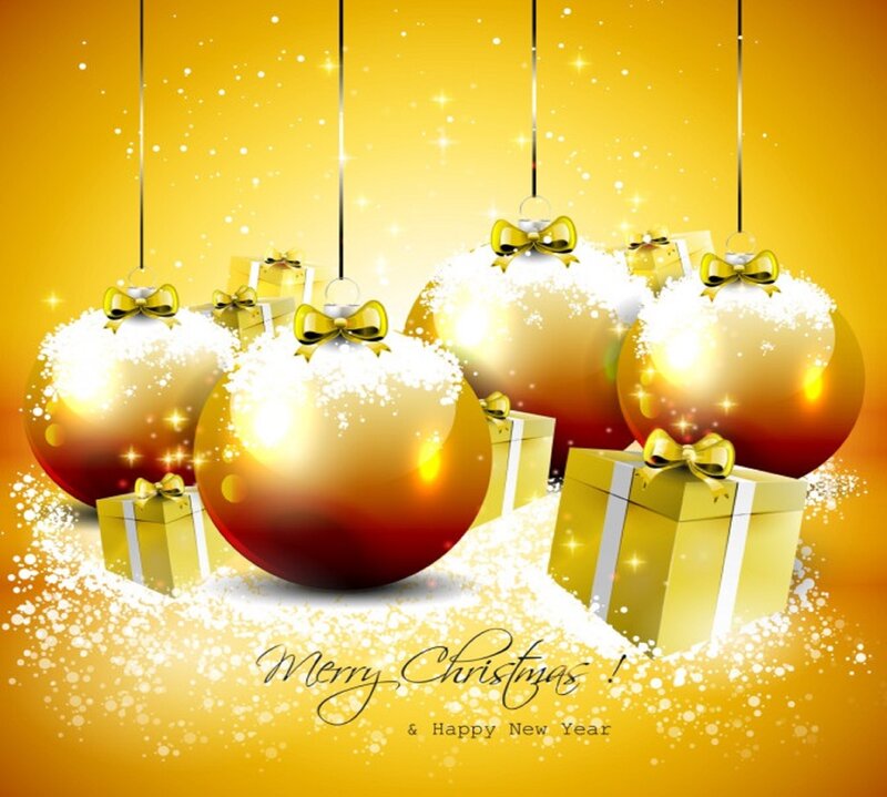 Golden Ornaments and Gifts